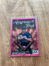 2019 Donruss #AP11 Bryant Packard American Pride Pink Fireworks