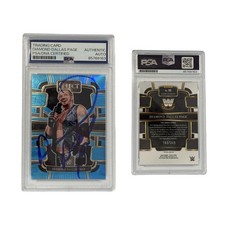 2024 Select WWE Diamond Dallas Page #89 Light Blue Prizm /249 Autographed PSA