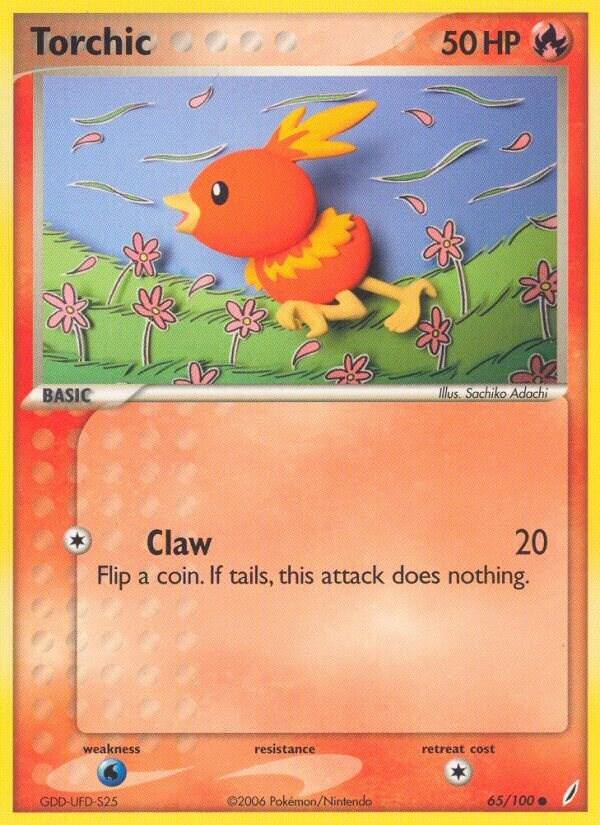 Torchic Common Crystal Guardians 65/100 NM