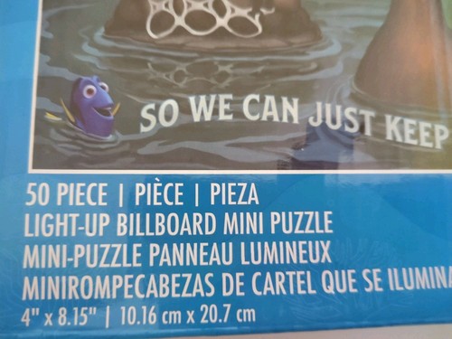 Disney Park Keep our Pier Beautiful 50 Stück Light Up Billboard Puzzle - Bild 11 von 13