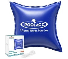 POOLACC Pool Pillows for Above Ground Pools Winterizing Ice Equalizer (4’ X 4’)