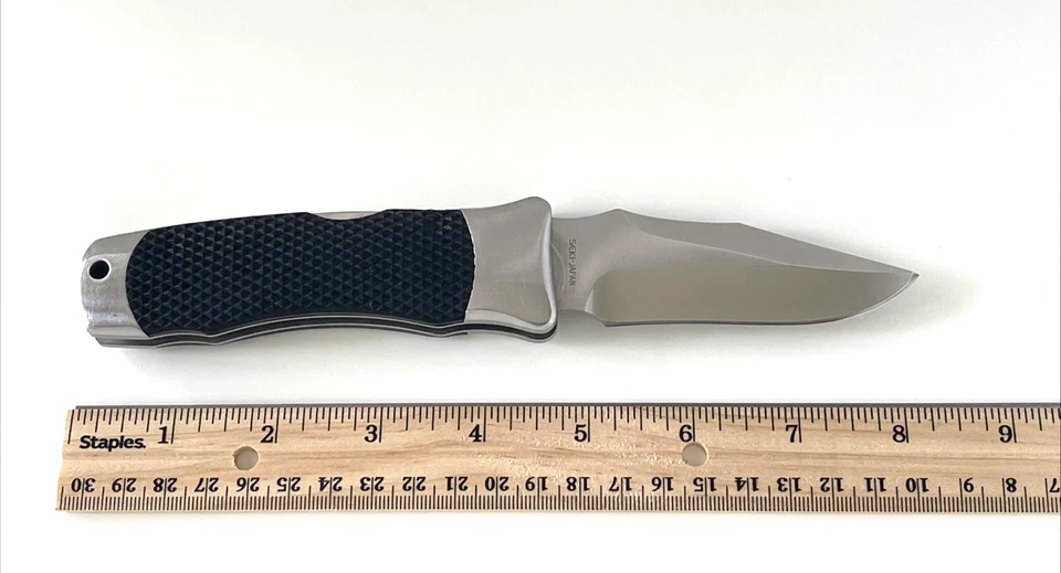 SOG Tomcat Folding Knife Santa Monica CA Marking Japan Vintage - Image 4 of 4