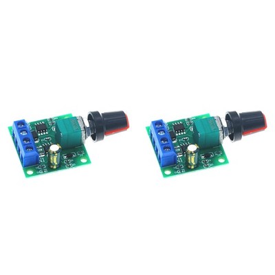 2X DC 1,8 V 3 V 5 V 6 V 12 V 2 A PWM-Motordrehzahlregler Niederspannungs-Mo6118