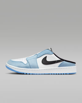 Air Jordan Mule Golf Shoes University Blue White Black Men's