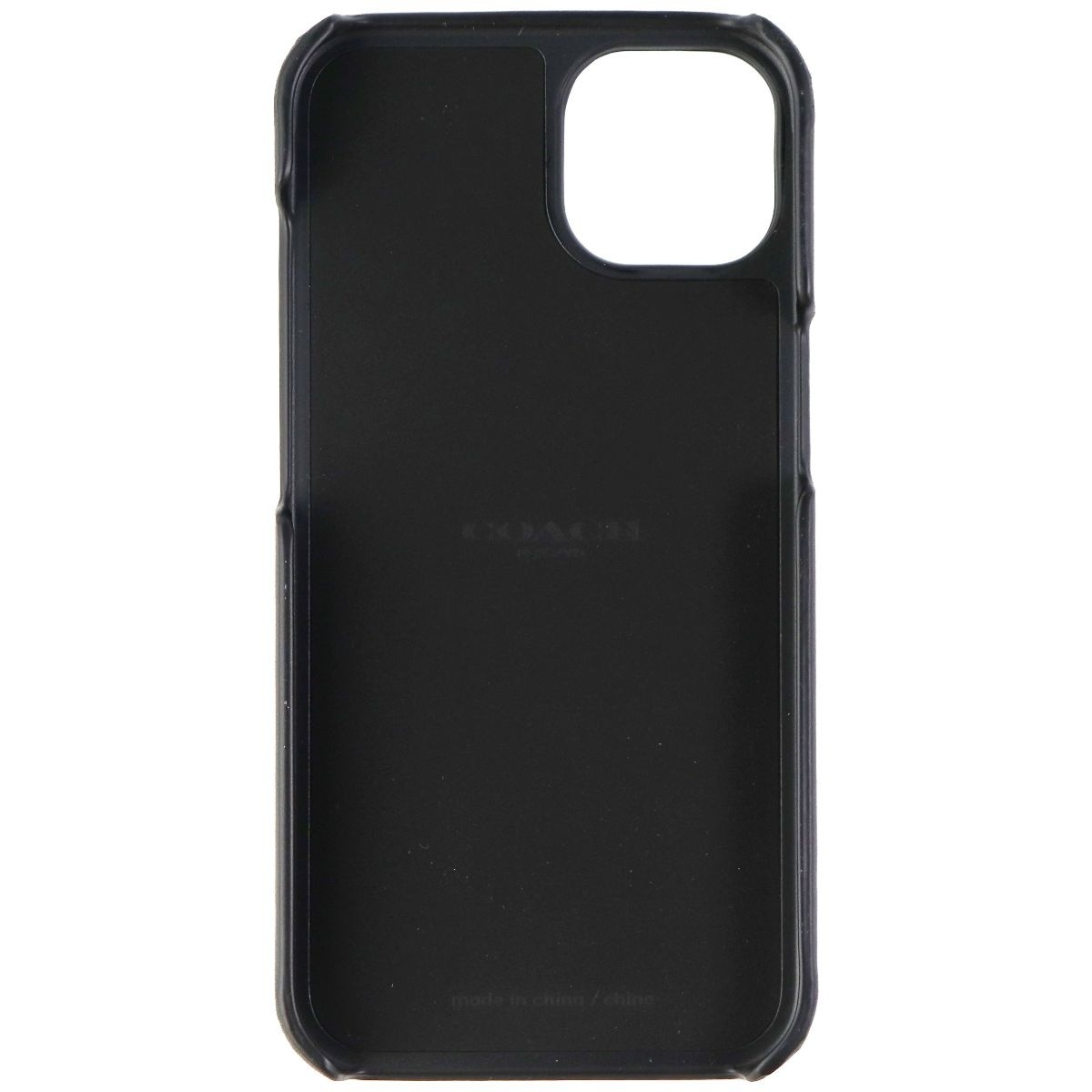 Coach Leather Slim Wrap Case for Apple iPhone 13 / 14 - Black | eBay