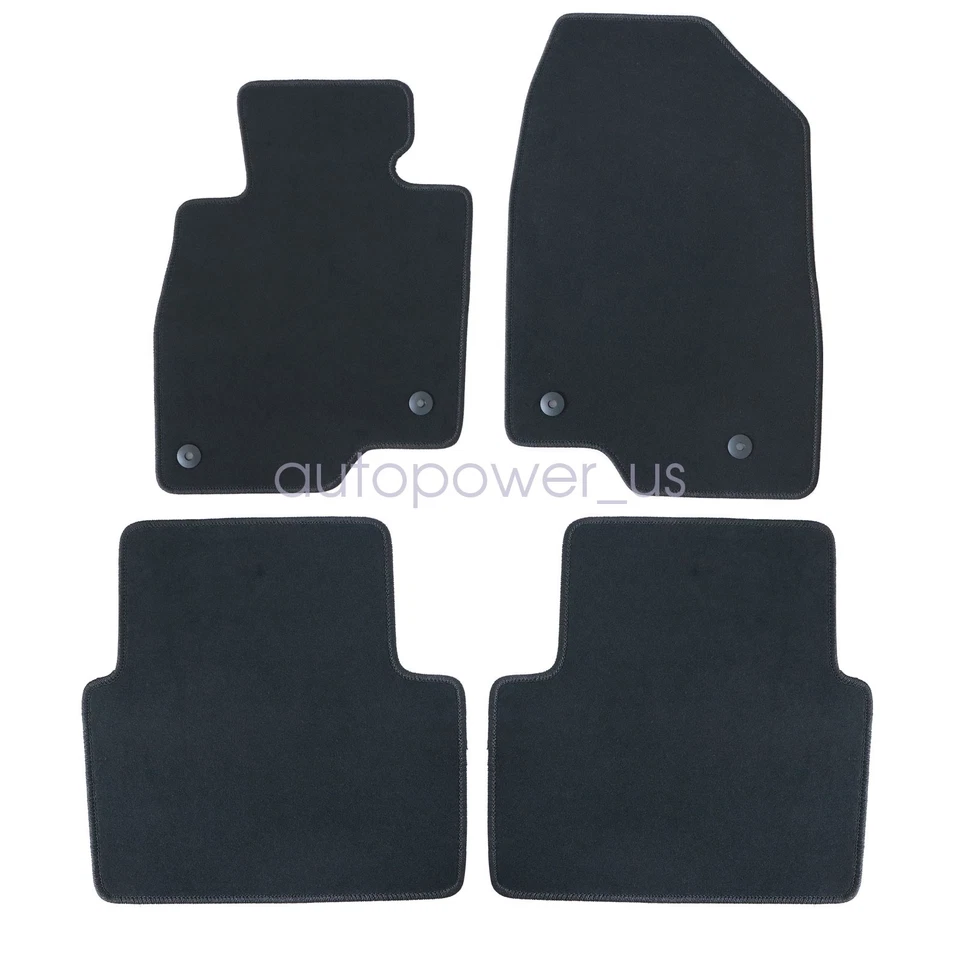 Alfombrillas de repuesto delanteras y traseras de terciopelo para Mazda 3 2014-2018 nuevas Foto 4 de 4