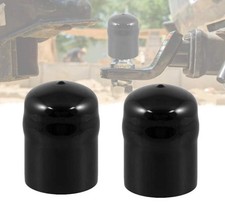 Trailer Hitch Ball Cover - Waterproof Towball Protector Cap 2" for 2", Black