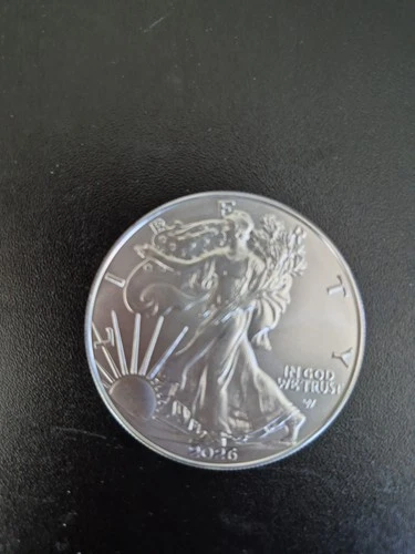 2026 1 oz Silver American Eagle BU Uncirculated .999 Silver 1 OunceCoinBullion