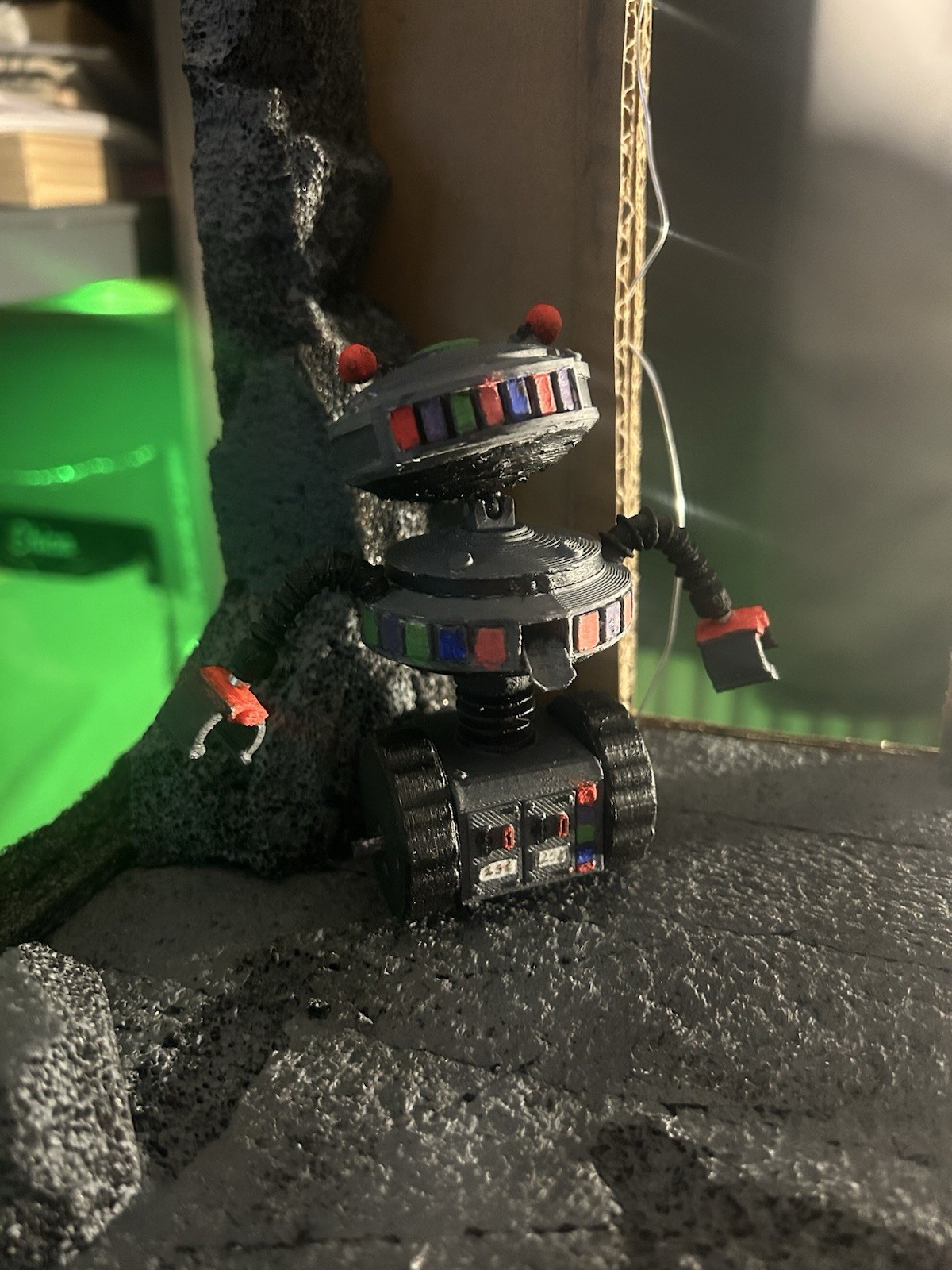 Candy Cadet Custom Figure FNAF One Of One Hand Painted 3D Printed