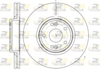 2X Bremsscheibe Ø300Mm Vorne BelüFtet FüR Renault Laguna II Grandtour 2.0