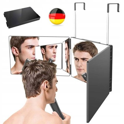 360 Grad Spiegel Klappspiegel 3 Wege Hängender Verstellbarer Kosmetikspiegel DE