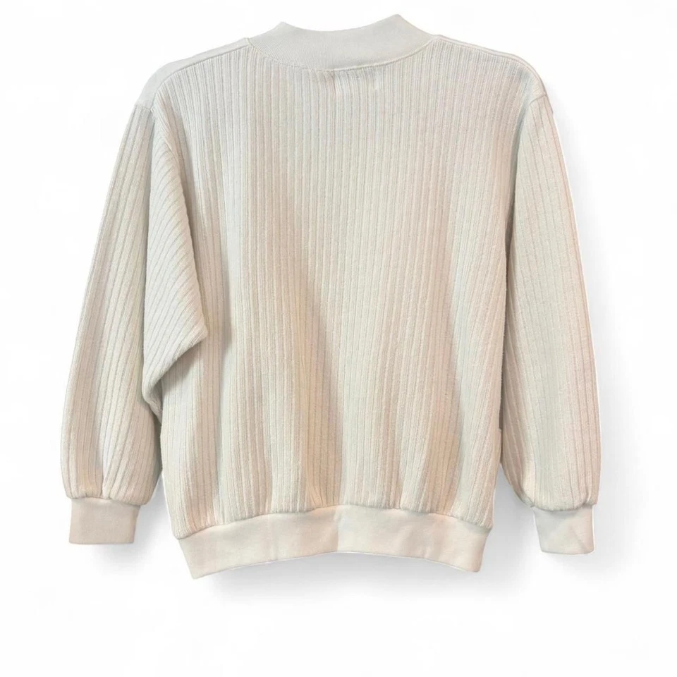 Moletom vintage anos 90 Lotus Sport mistura de malha com bolsos  - Imagem 4 de 4