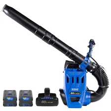Kobalt Dual Port 80v 850-CFM 210-MPH Cordless Battery Backpack Leaf Blower -Sale