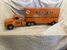 Tonka Toys Vintage 60’s Allied Van Lines Semi Truck And Trailer