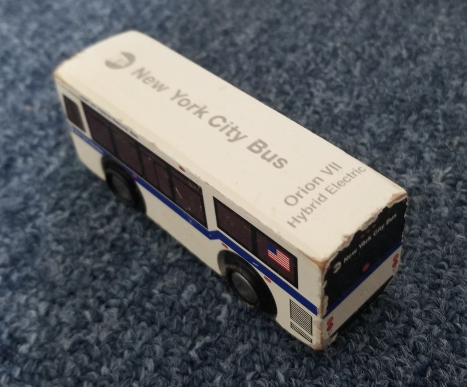 MUNI PALS Munipals MP01-2101 Wooden Orion VII Hybrid Bus New York