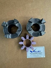 Rotex 38 Curved Jaw Coupling, Steel, 1-3/8" / 1-5/8" Bore, #99911