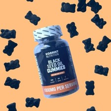 Black Seed Oil Gummies with Honey Extract, 60 Gummies