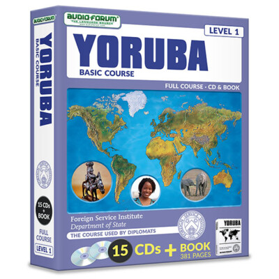 FSI: Yoruba Basic Course (15 CDs/Book) by Foreign Service Institute 