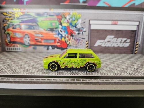 2012 Hot Wheels Volkswagen Brasilia Heat Fleet Green Combine postage - Picture 10 of 17