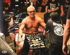 Yujiro Takahashi Signed 11x14 Photo BAS COA6 Bullet Club New Japan Pro Wrestling