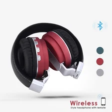 WIRELESS HEADPHONE STEREO BLUETOOTH FOLDABLE HEADSET EXTRA BASS IPHONE ANDROID