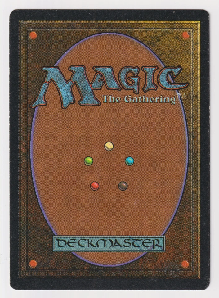 Signed Amnesia HP The Dark Artist Mark Poole 1994 WOTC MTG Magic Blue Sorcery! - Image 2 of 2
