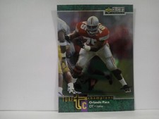 1997 Collector's Choice Turf Champions Rams Football Card #TC4 Orlando Pace