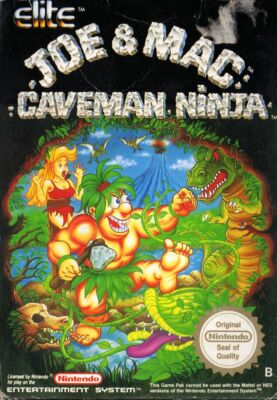 Joe & Mac: Caveman Ninja (Nintendo NES Spiel)