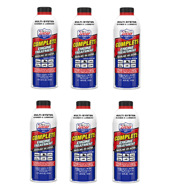 10016 Complete Engine Treatment 16oz Gasoline Or Diesel Cleaner Qty 6
