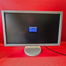 NEC MultiSync E231W 23 Zoll LCD Monitor Display Bildschirm 5 ms VGA DVI Weiß Z7