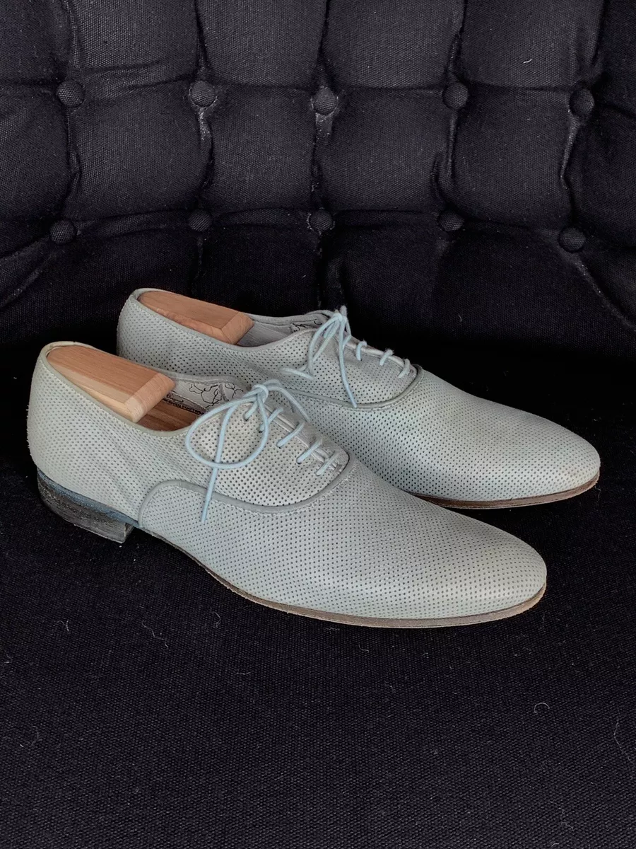 Perforated store dress shoes