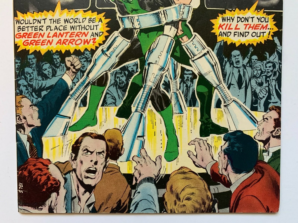 GREEN LANTERN #84, DC, our grade 8.0 - 8.5, Neal Adams, Bernie