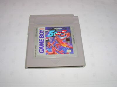 Double Dribble 5 on 5 (Nintendo Game Boy GB) Original Game