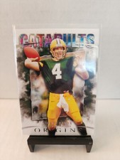 Brett Favre 2021 Panini Origins Catapults Packers Football Card