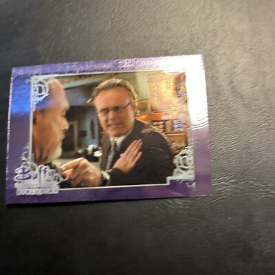 Jb5d Buffy The Vampire Slayer Evolution 2002 MonoChrome #41 Giles Watcher