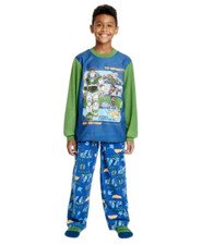 Boys S Disney Pixar Toy Story Buzz Lightyear 2pc Long Sleeve Pajama Set w/ Socks