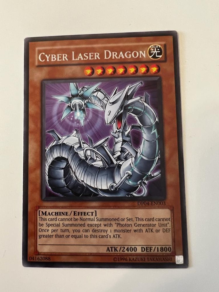 Cyber Laser Dragon DP04-EN003 - Ultra Rare Yu-Gi-Oh Card