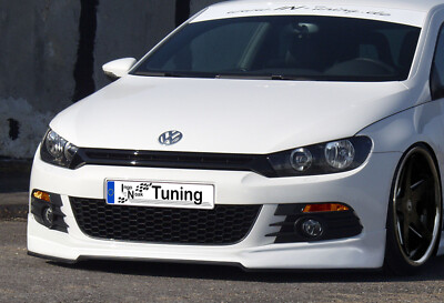 Bi Frontansatz Frontspoiler Spoiler Schürze aus ABS für VW Scirocco 3 Typ 13