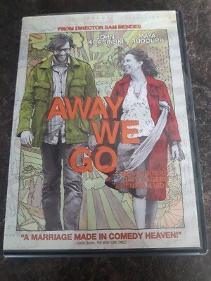 Away We Go 2009 DVD Movie Widescreen Good Condition