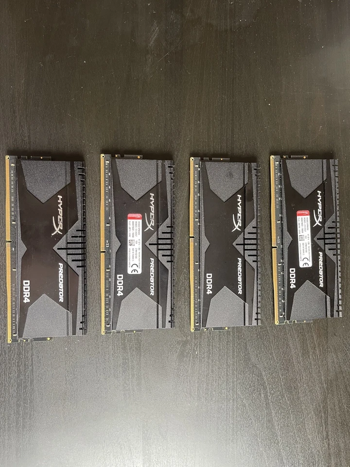 64GB HyperX PREDATOR QUAD-DDR4 3000MHz X.M.P (4 x 16GB) - Image 2 of 3