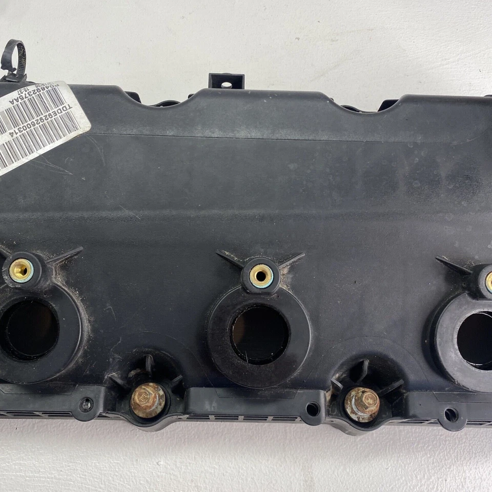 2007 Chrysler 300 3.5L Left Engine Valve Cover Black 04892375AA OEM - Image 3 of 4