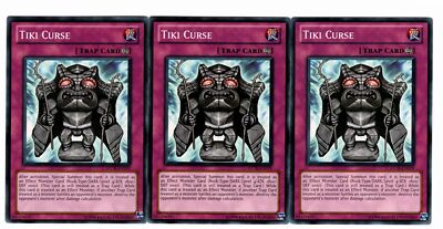 Yugioh- 3X Tiki Curse - Common - Unlimited - STOR-EN079 - Near Mint