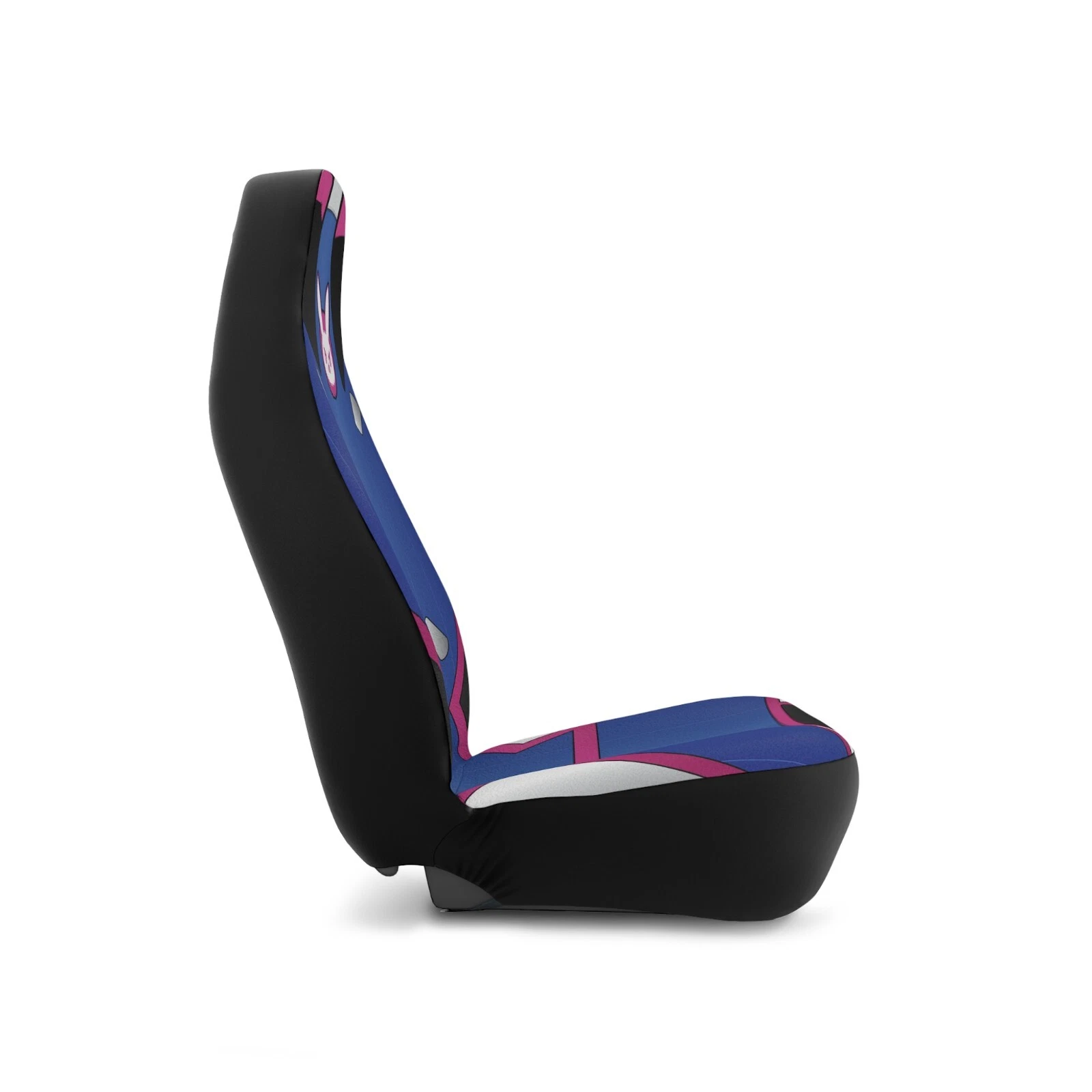 D.Va Cosplay Costume Car Seat Covers - Set of Two - Gamer Girl Auto Accessories