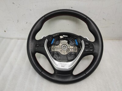 62562181D 62562181D Sport Lenkrad Leder Rot  Top Zustand! BMW F30 328l 12BJ B152