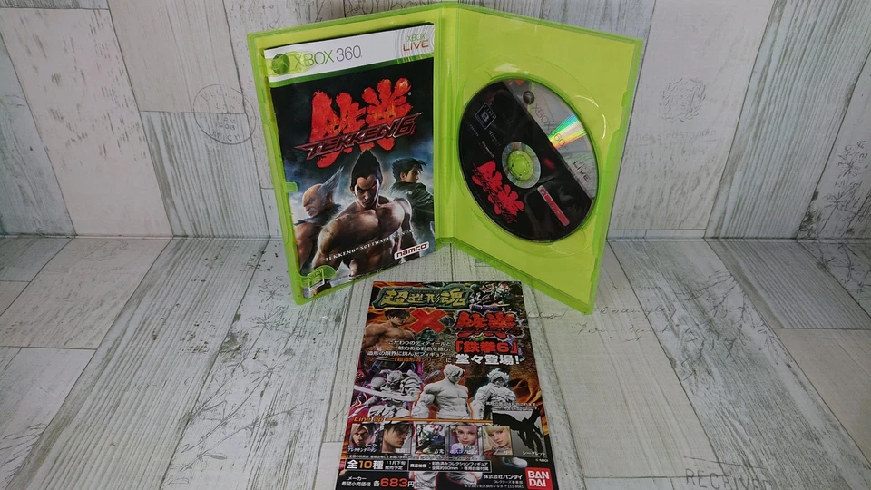 Xbox 360 Tekken 6 - Japanese Version - Namco - Fighting Game - USED Item - Image 2 of 4