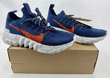 Nike Space Hippie 01 DN0010-400 blu navy arancione taglia uomo taglia nuove con scatola