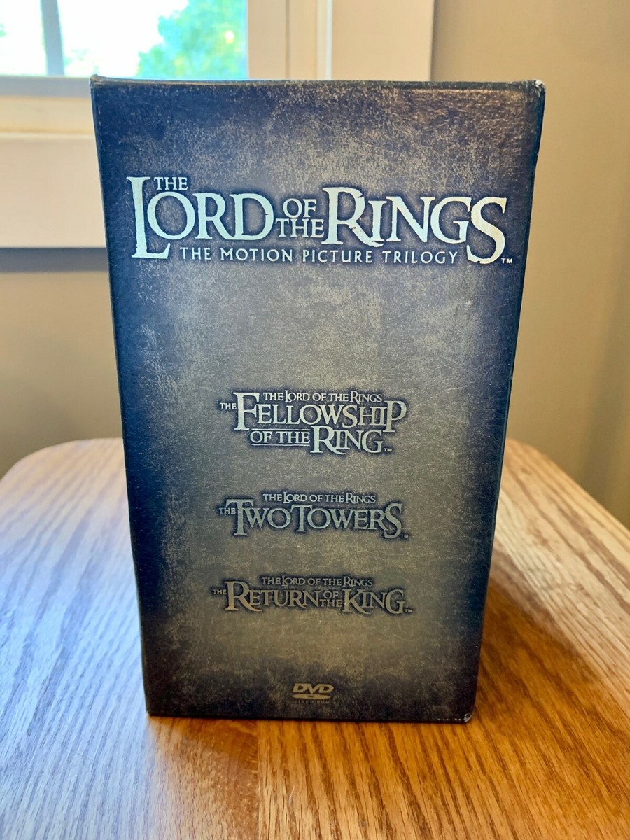 RARE Lord of the Rings DVD Special Extended Edition Boxed Set