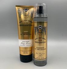 Bath  Body Works Bridgerton Diamond of the Season Mist Lotion Set 2 Pcs 917A2