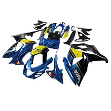 Shark Blue Injection Fairing Kit for 2009-2016 Suzuki GSXR1000 K9 ABS Bodywork