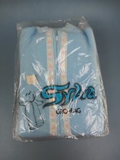 Vintage Sylva Soft Fuzzy Fleece Blue Baby SLEEP SACK Zippered Bag